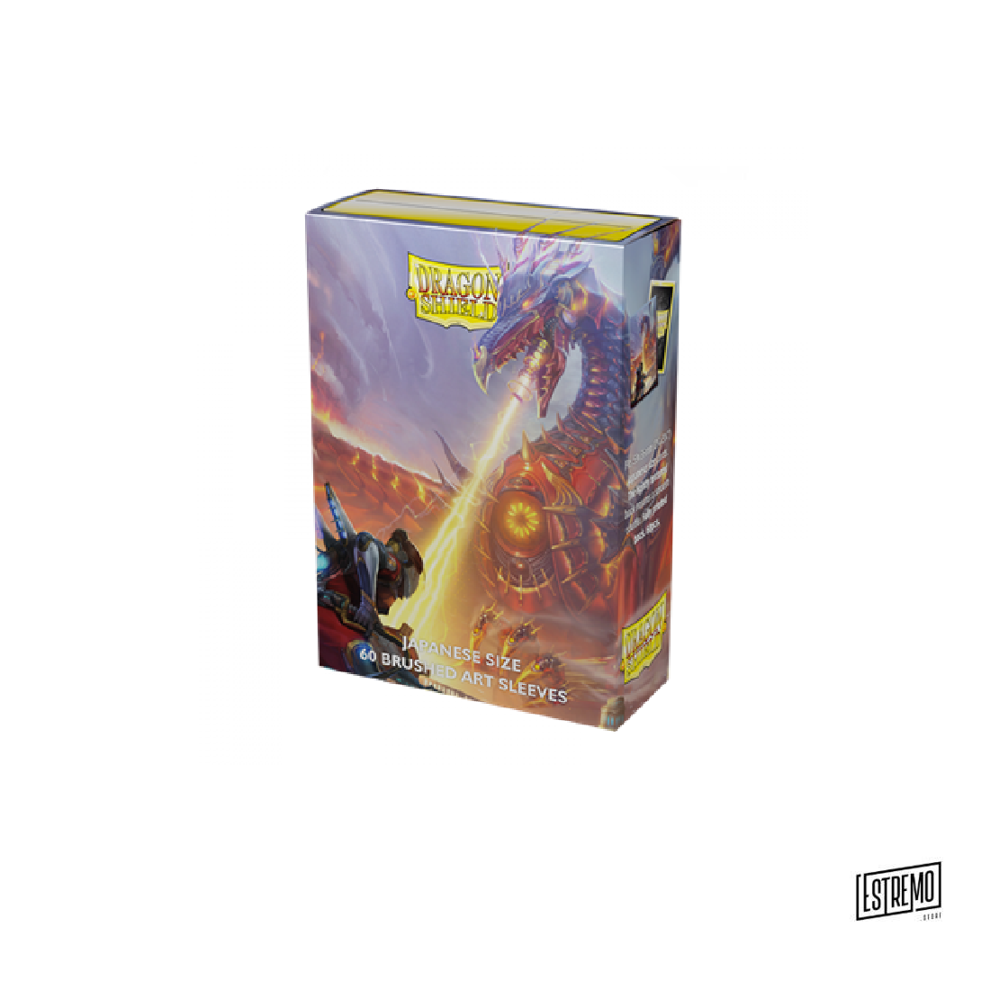 DRAGON SHIELD SMALL SLEEVES - JAPANESE SIZE BRUSHED ART BOLT REAPER (60 SLEEVES)