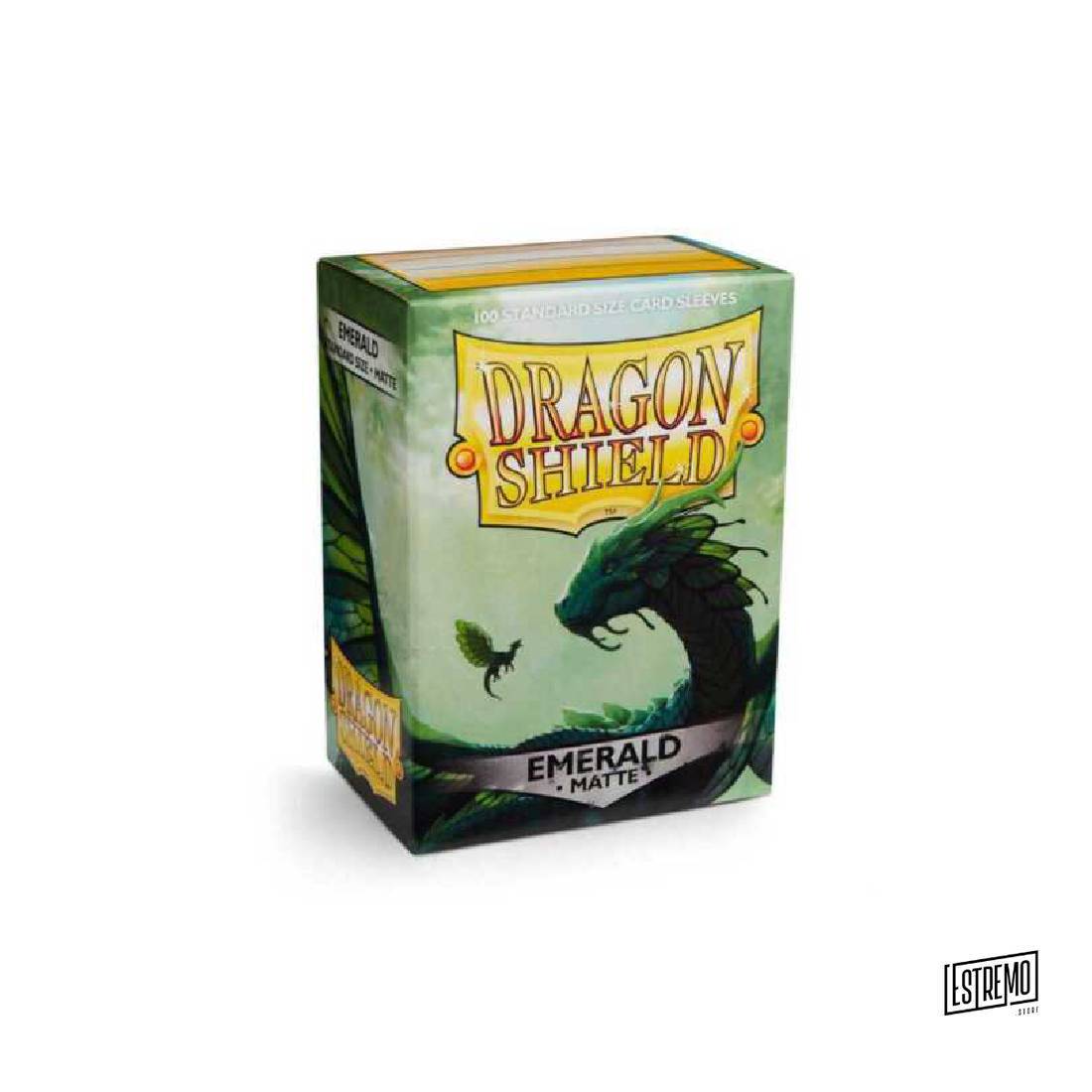 Dragon Shield Standard Size Matte 100 Bustine Protettive Emerald
