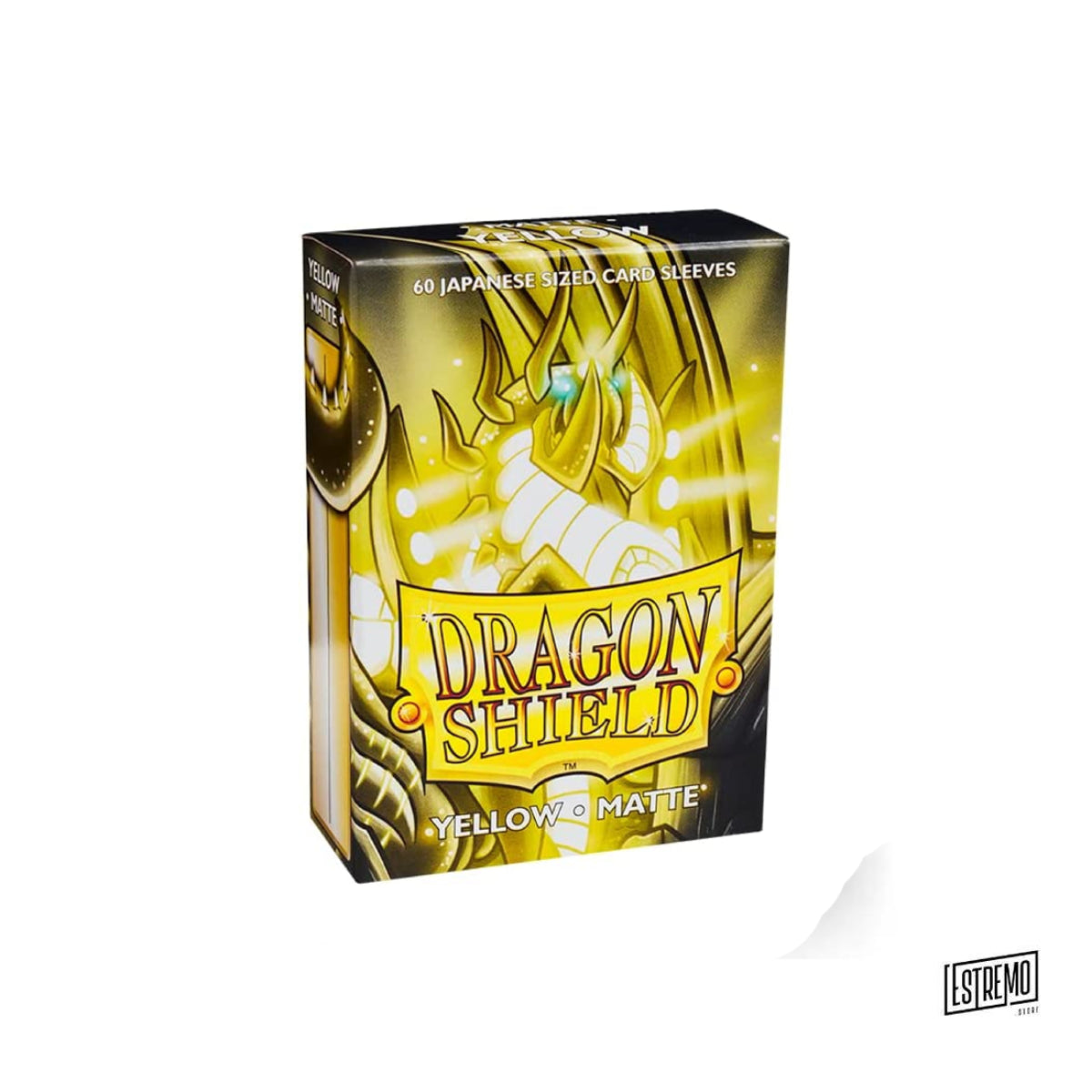Dragon Shield Japanese Size Matte 60 Bustine Protettive Yellow