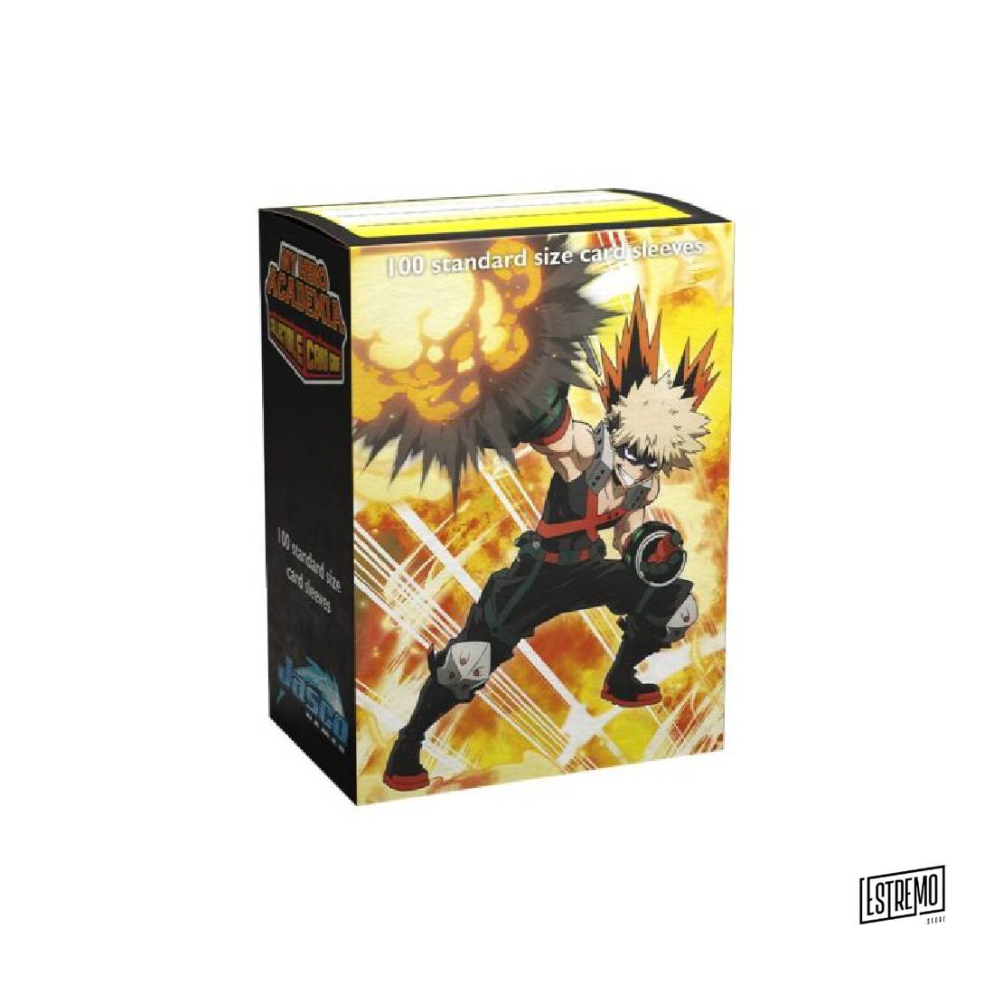 Dragon Shield Standard Size Classic 100 Bustine Protettive My Hero Academia Jasco Bakugo Explode