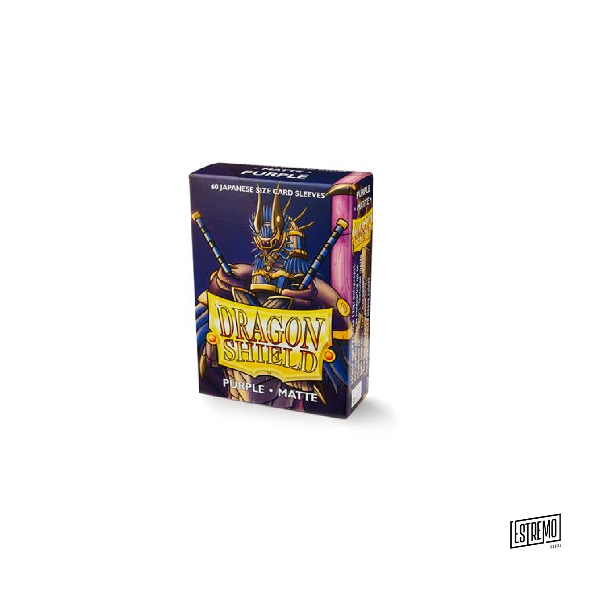 DRAGON SHIELD SMALL SLEEVES - JAPANESE MATTE PURPLE (60 SLEEVES)