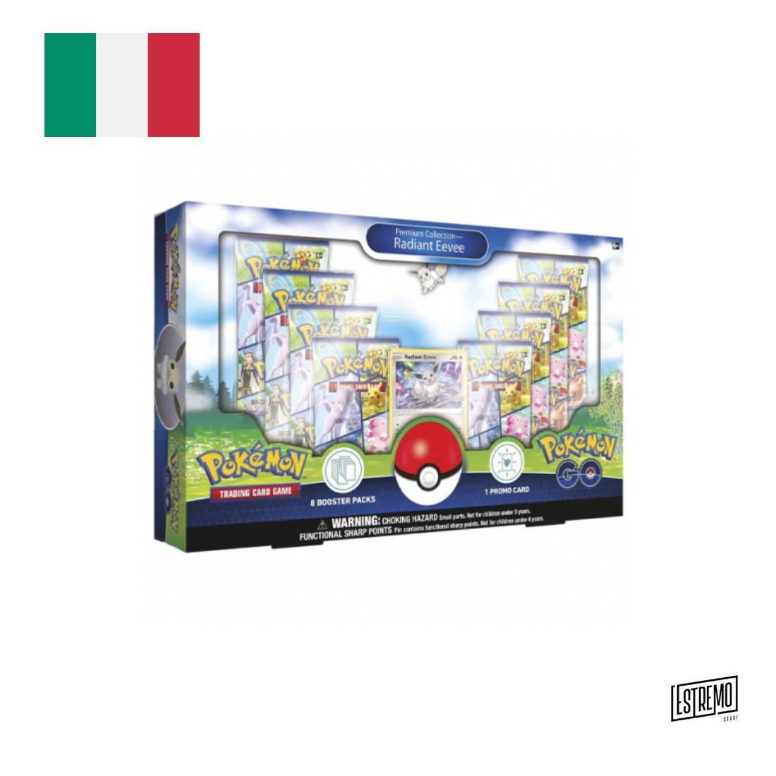 Pokèmon TCG - Box Collezione Radiant Evee Premium Inglese