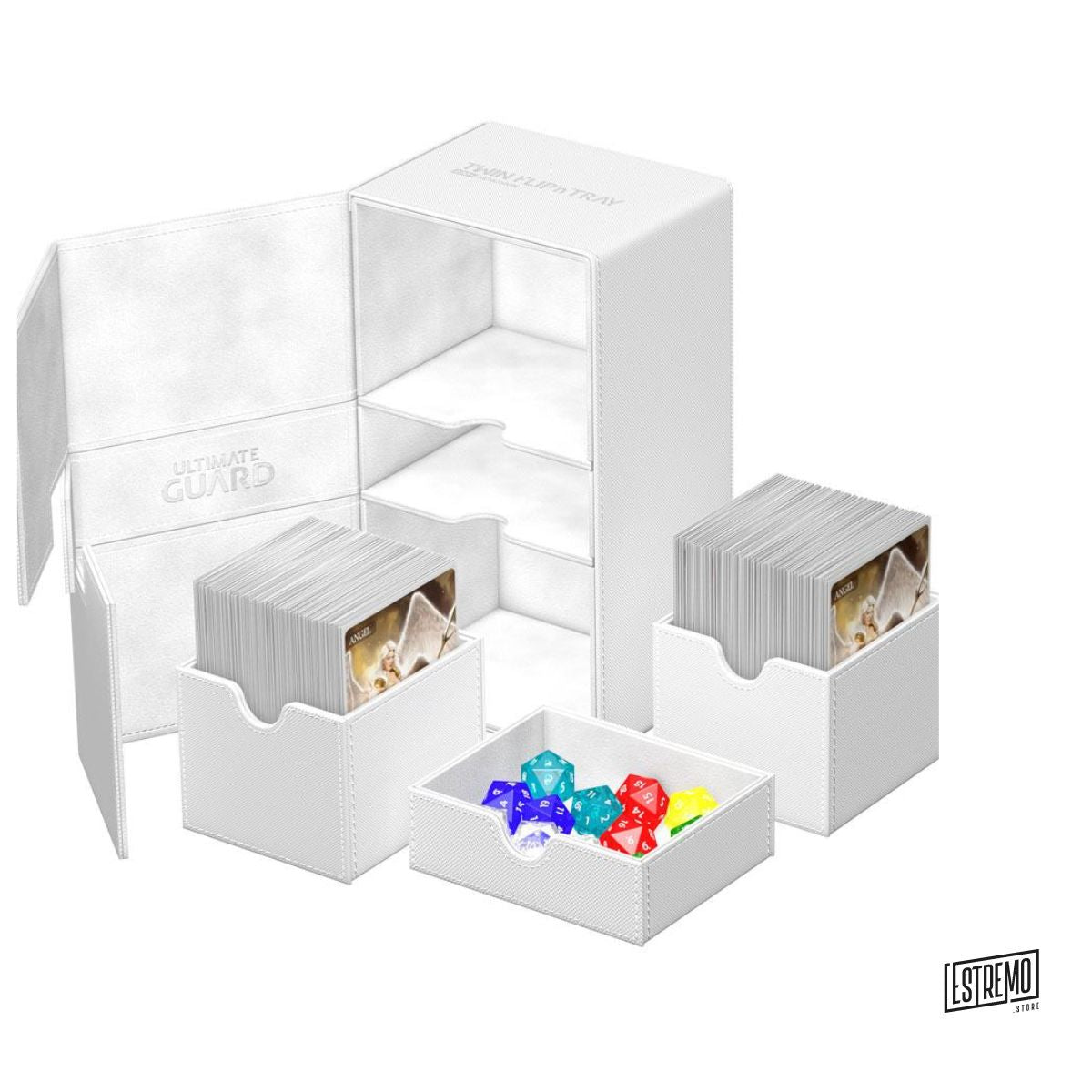 Ultimate Guard Twin Flip'n'Tray 200+ Xenoskin - White