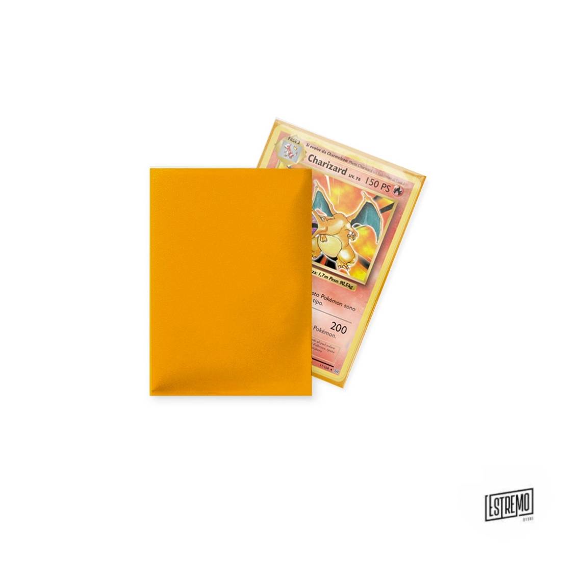 Dragon Shield Standard Size Matte 100 Bustine Protettive Orange