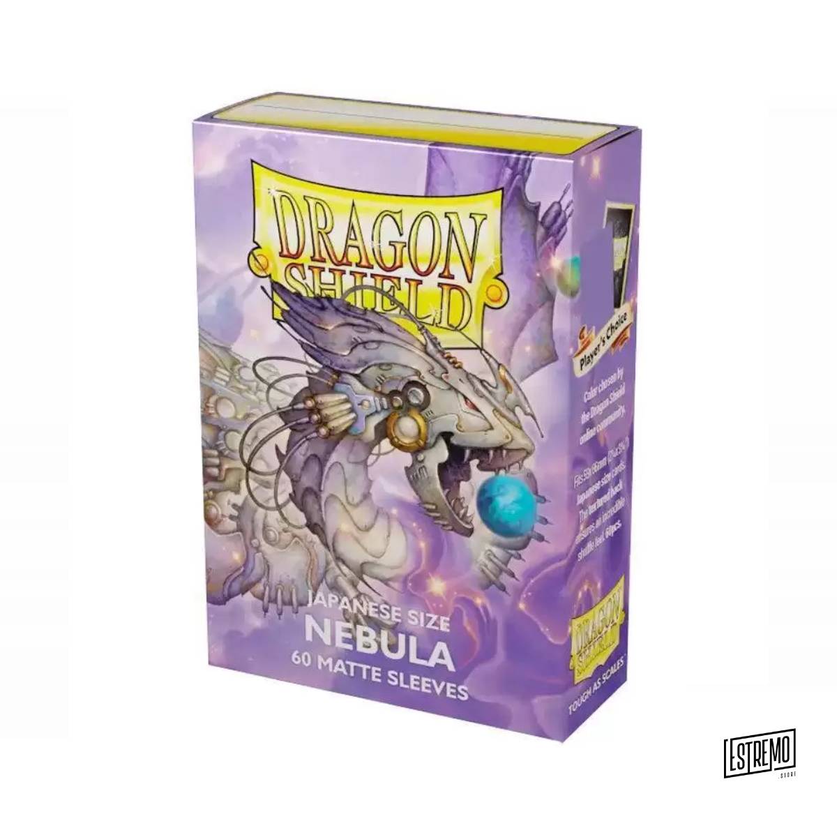 Dragon Shield Japanese Size Matte 60 Bustine Protettive Nebula