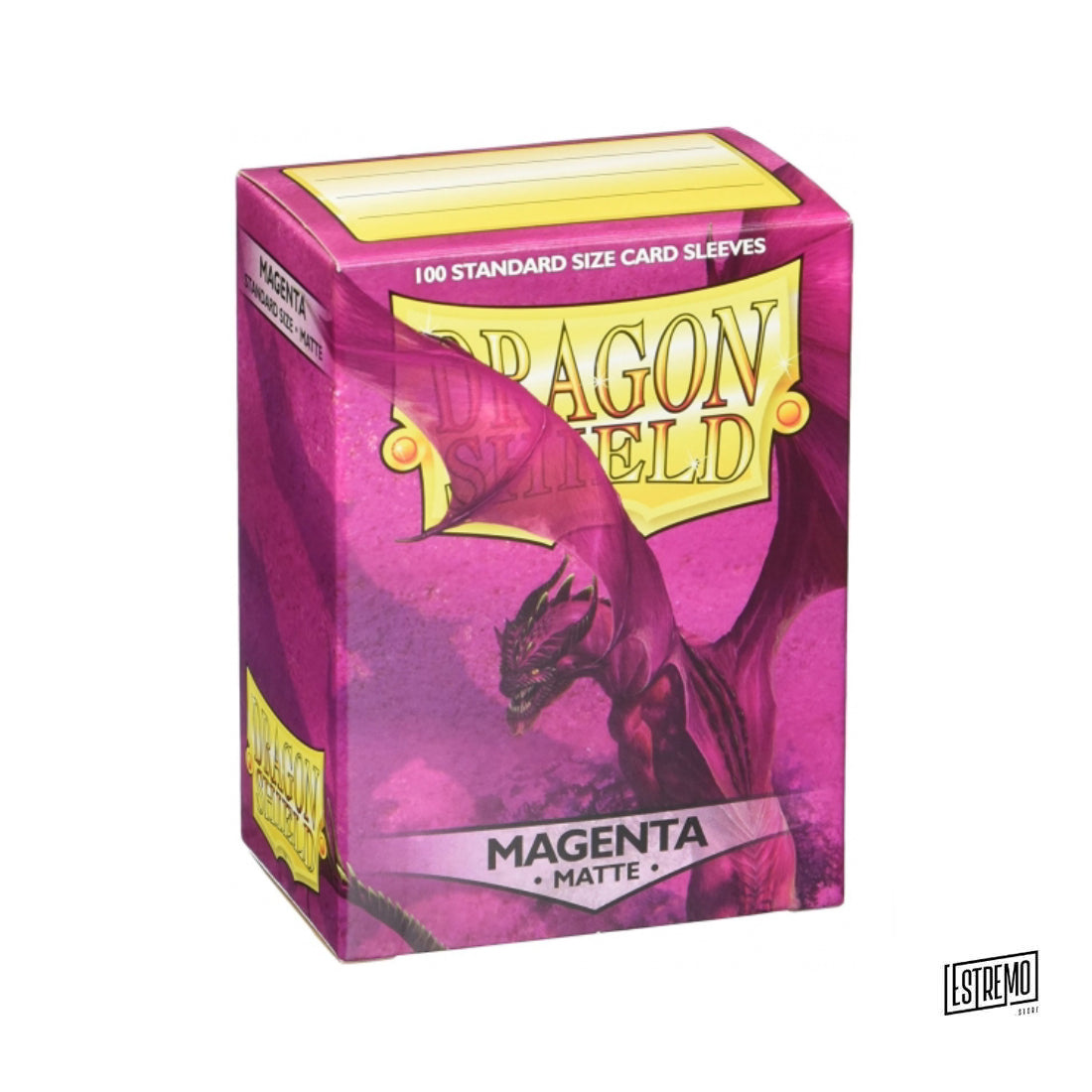 Dragon Shield Standard Size Matte 100 Bustine Protettive Magenta