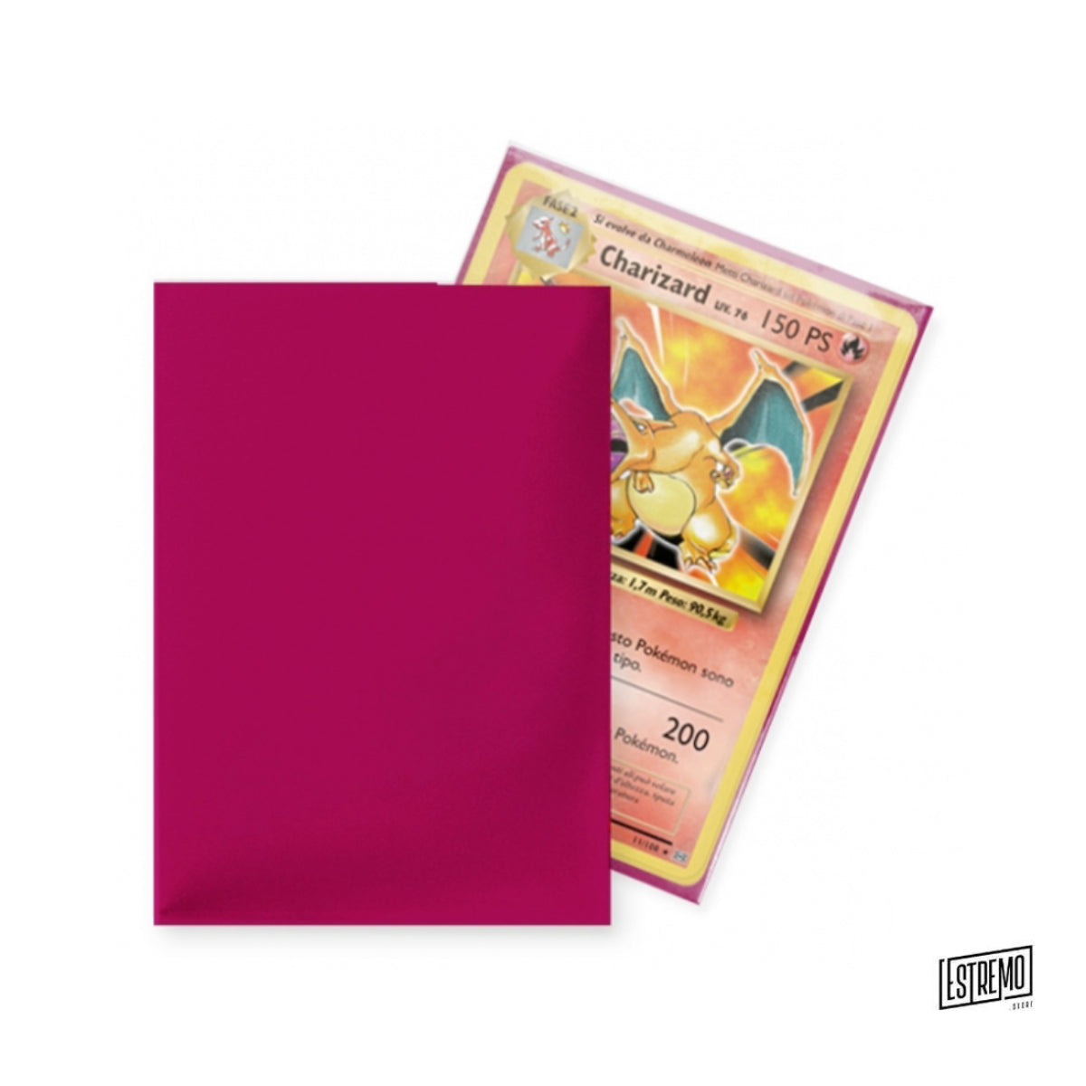 Dragon Shield Standard Size Matte 100 Bustine Protettive Magenta
