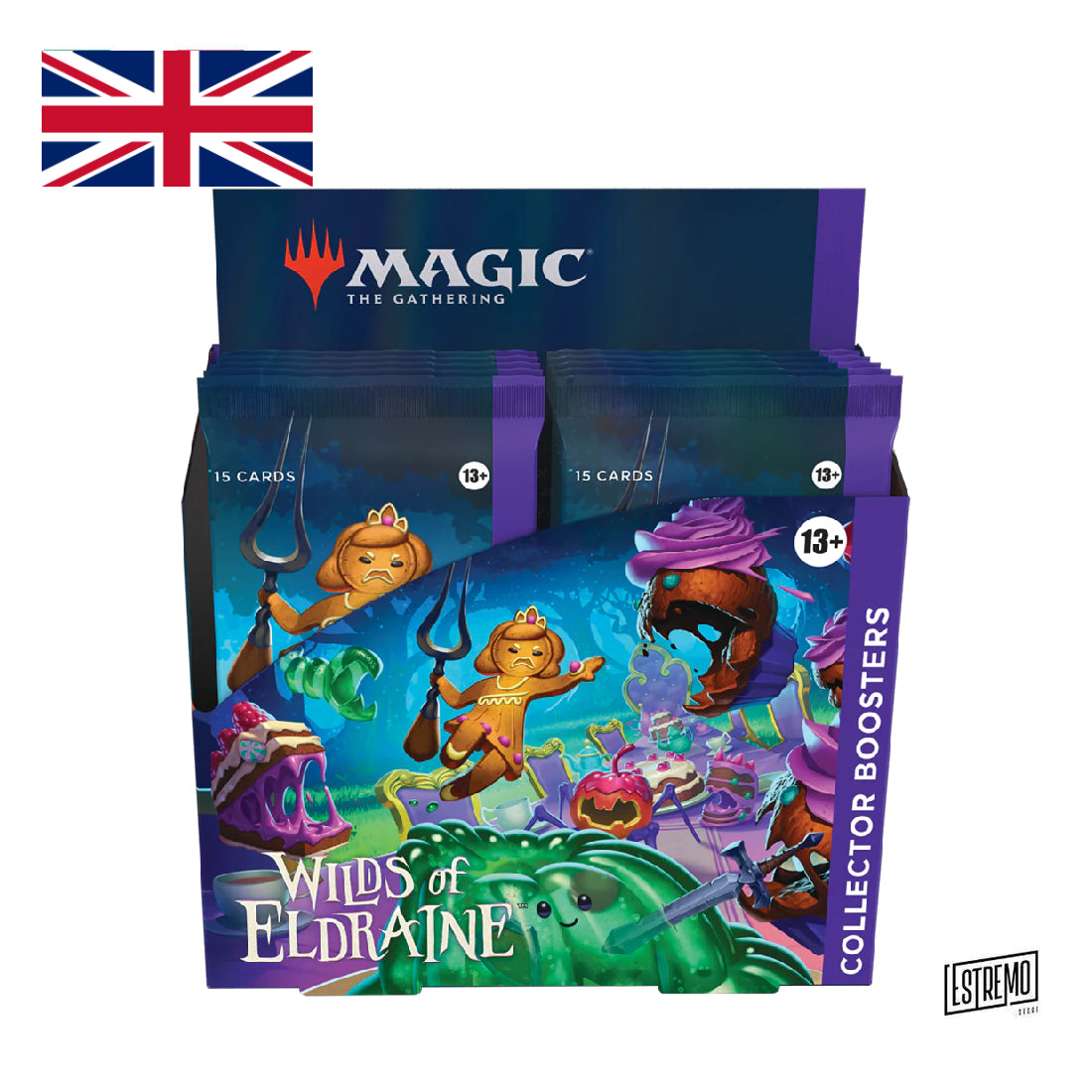 Mtg - Box Wilds Of Eldraine Collector'S Booster 12 Bustine Inglese