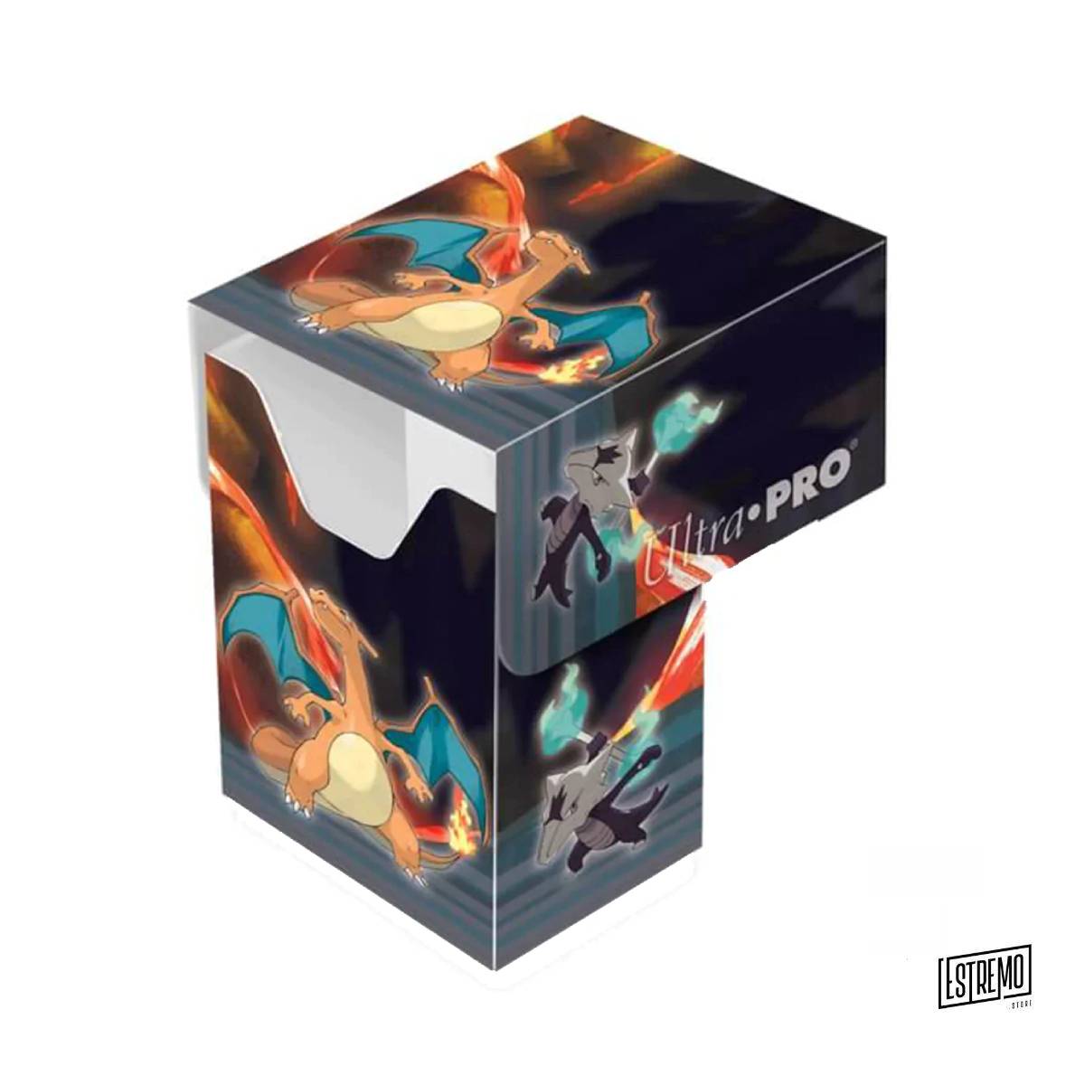 Ultra Pro - Porta Mazzo Full View Deck Box Pokèmon Scorching Summit Charizard