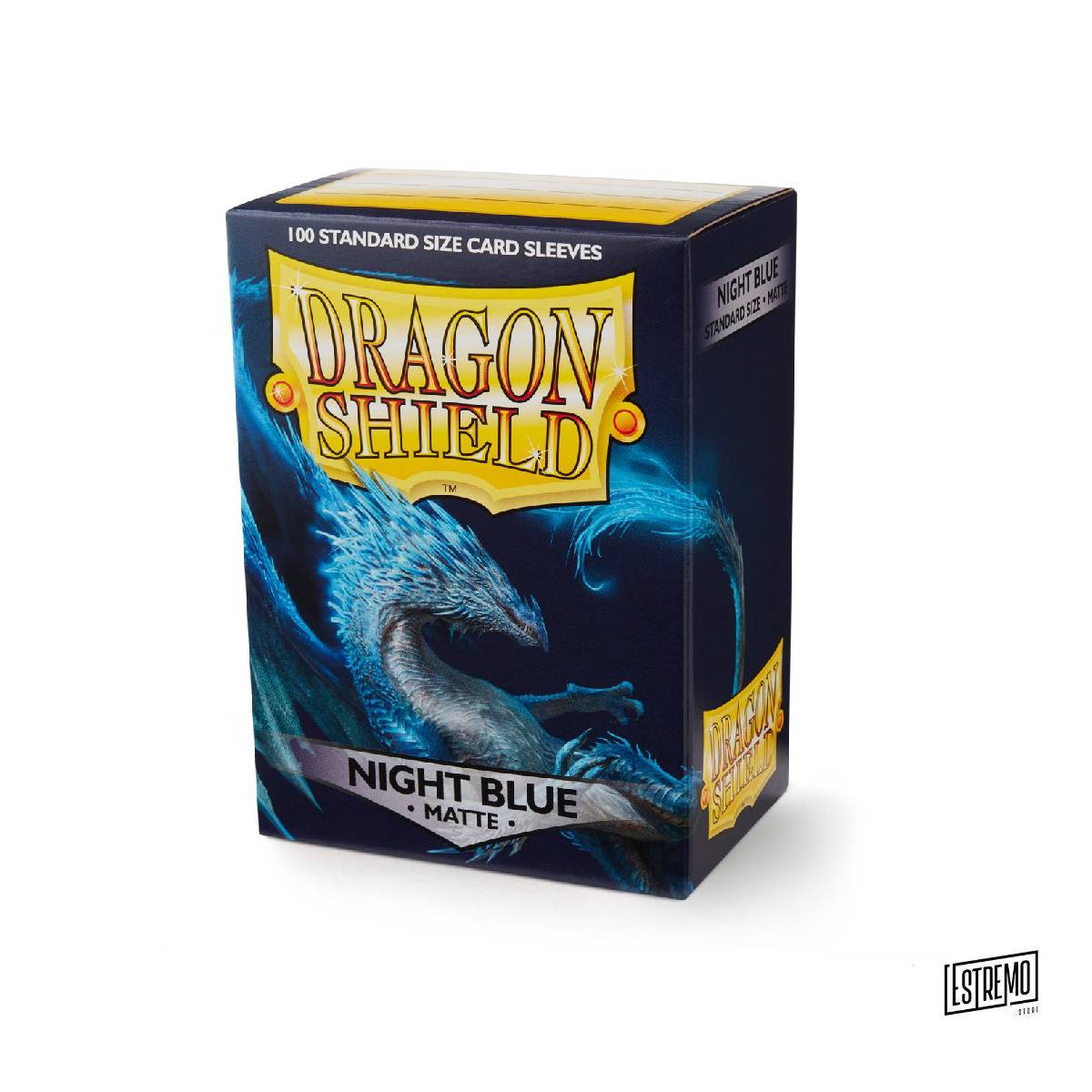 Dragon Shield Standard Size Matte 100 Bustine Protettive Night Blue