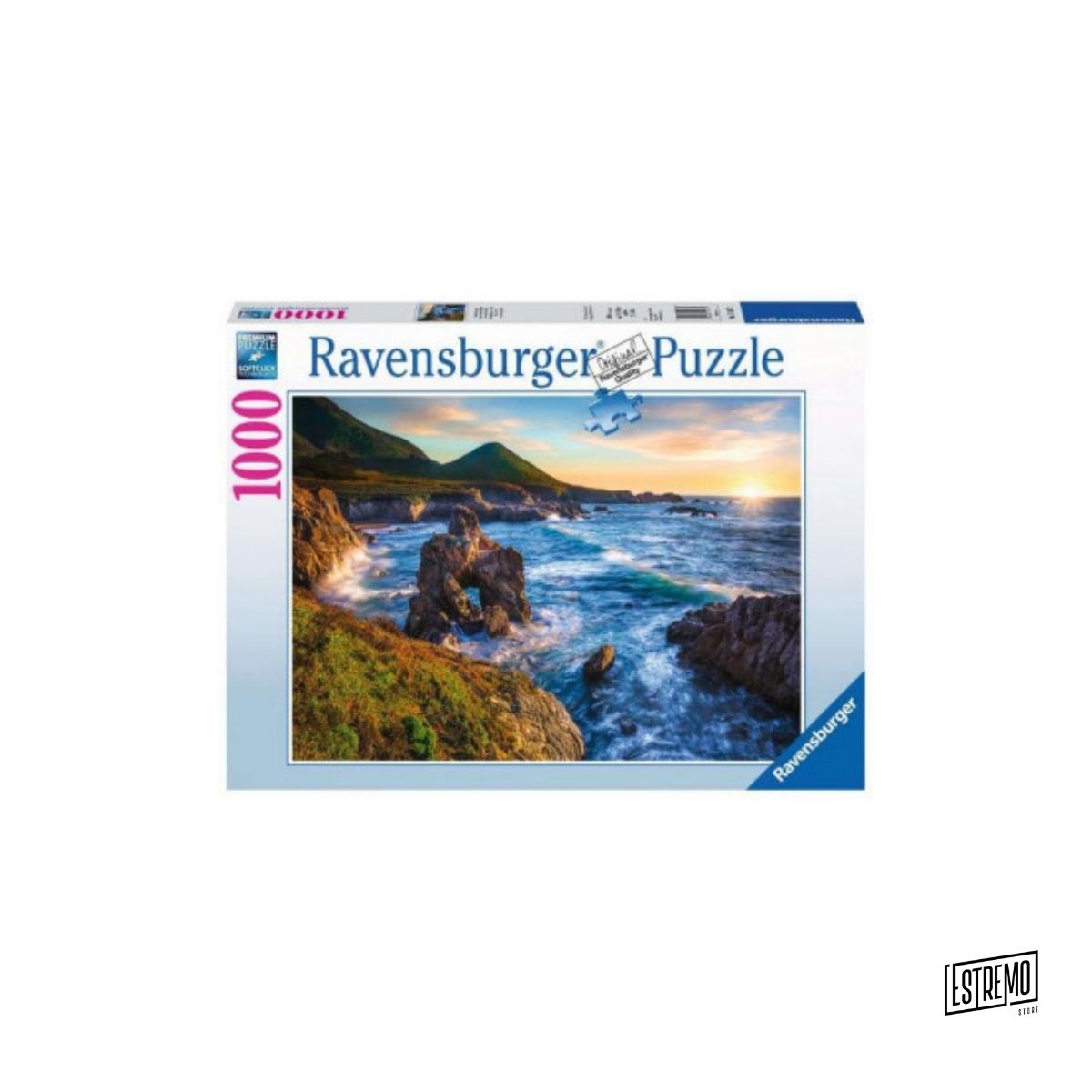 Puzzle 1000Pz - Tramonto In Big Sur