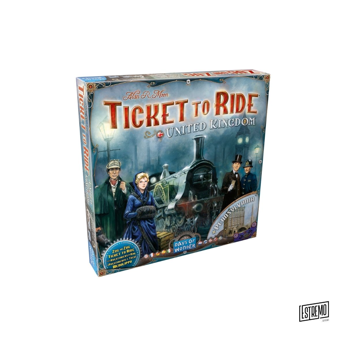 Ticket To Ride - United Kingdom + Pennsylvania