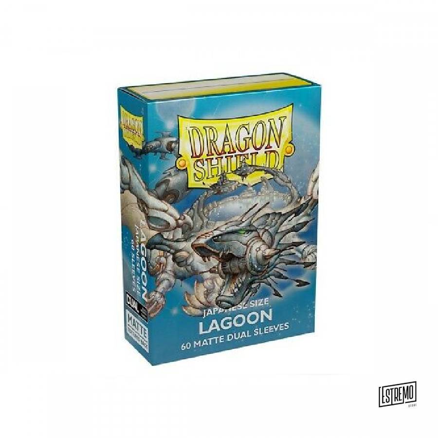 Dragon Shield Japanese Size Dual Sleeves Matte 60 Bustine Protettive Lagoon
