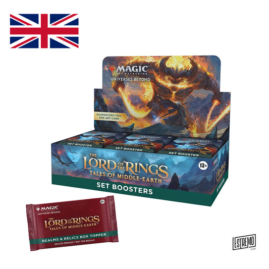 Mtg - Box The Lord of the Rings: Tales of Middle-earth Set Booster 30 Bustine Inglese