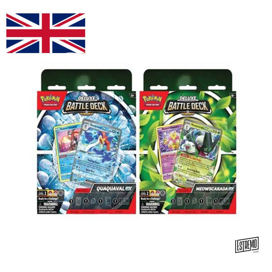 Pokémon - Mazzi Deluxe Battle Deck Meowscarda/Quaquaval EX Inglese