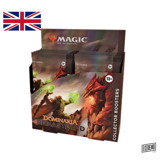 Mtg - Box Dominaria Remastered Collector Boosters 12 Buste Inglese