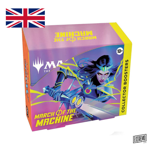 Mtg Box March of the Machine Collector Boosters 12 Bustine Inglese