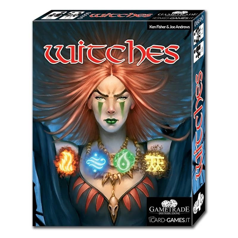 Gioco Card Game Witches 3-6 Giocatori