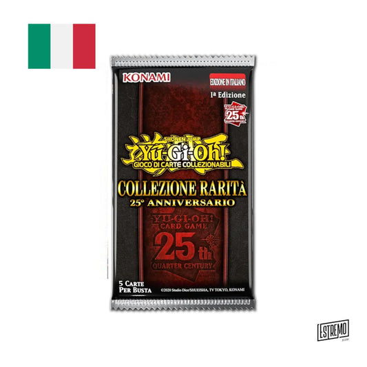 Yu-Gi-Oh! Bustina Collezione Rarità 25 Anniversario 1pz. Italiano