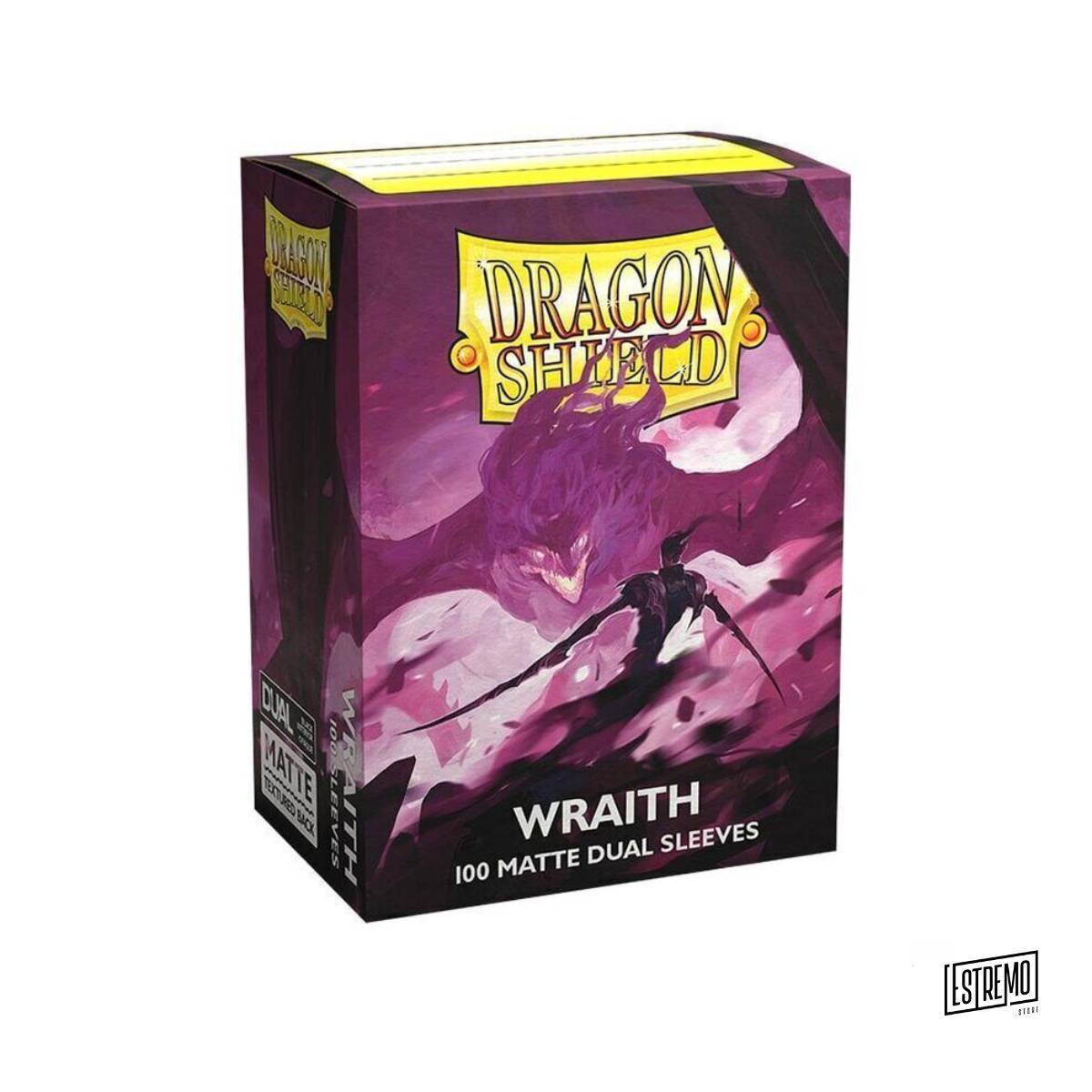 Dragon Shield Dual Matte Sleeves - Wraith 'Alaric, Chaos Wraith' (100 Sleeves)