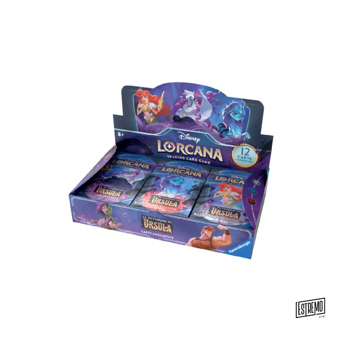Lorcana - Ursula’s Return - Booster Pack Display da 24 Buste (ENG)