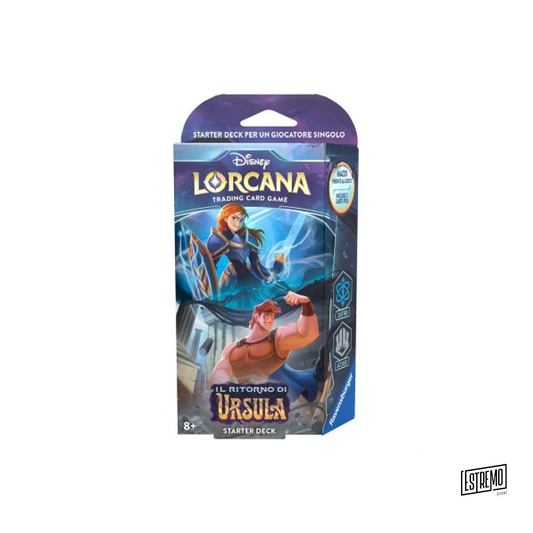 Lorcana - Il Ritorno di Ursula - Bundle Starter Deck (ITA)  Hercules