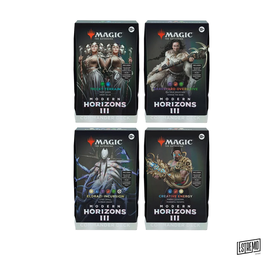 Modern Horizons III Commander Decks ENG Set 4 Mazzi – Magic the Gathering