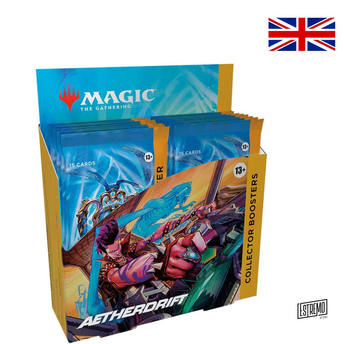 Magic the Gathering Aetherdrift Collector Booster Display (12) english