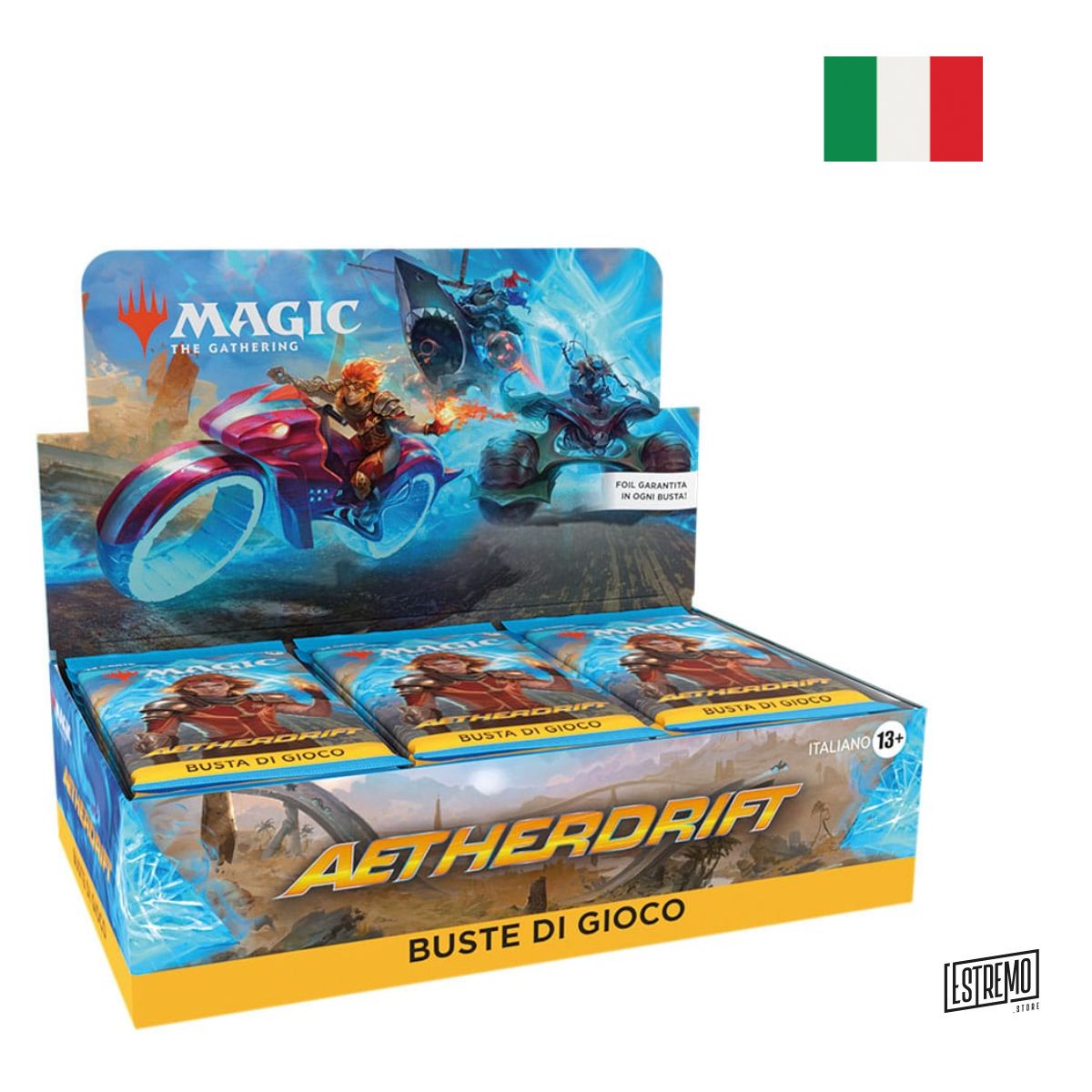 Magic the Gathering Aetherdrift Play Booster Display (30) italian