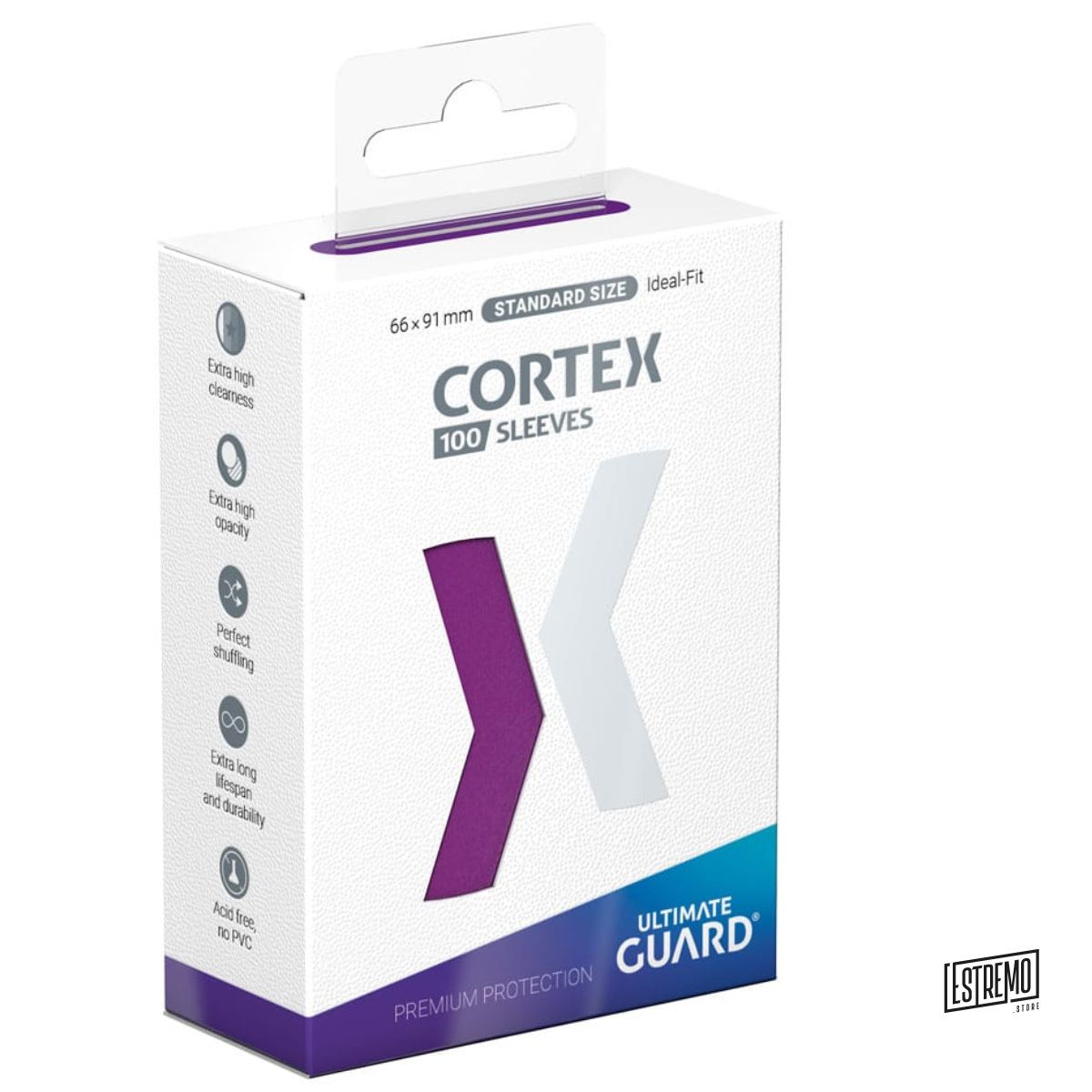 Ultimate Guard Cortex Sleeves Standard Size (100) - Purple