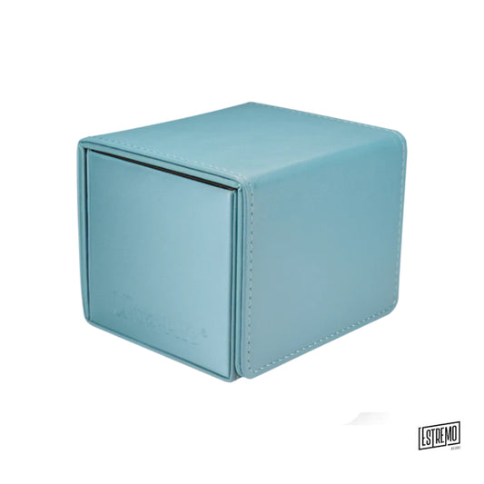 Ultra Pro Porta Mazzo In Pelle Alcove Edge Box Light Blue 100+