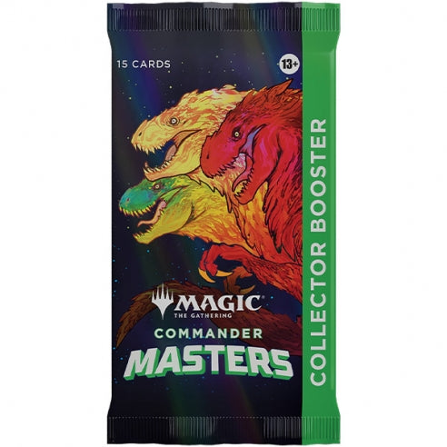 Mtg - Box Commander Masters Collector Booster 4 Bustine Inglese