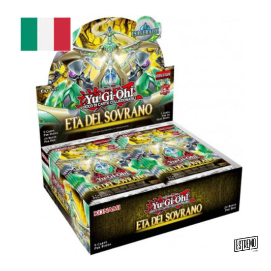 Yu-Gi-Oh! - Box Età del Sovrano 24 Bustine 1a Edizione Italiano
