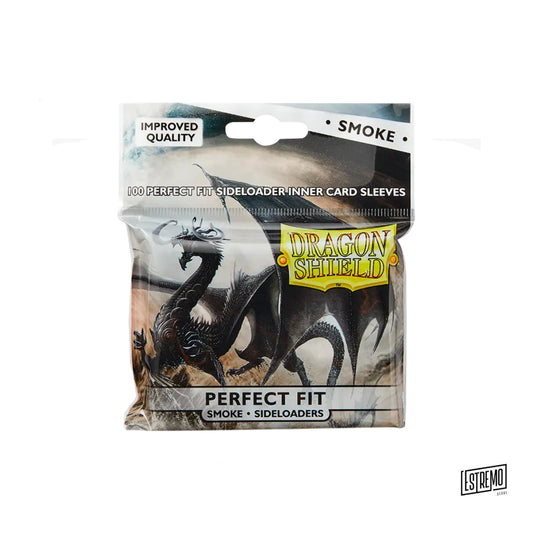 Dragon Shield Perfect Fit 100 Bustine Protettive Smoke Sideloaders