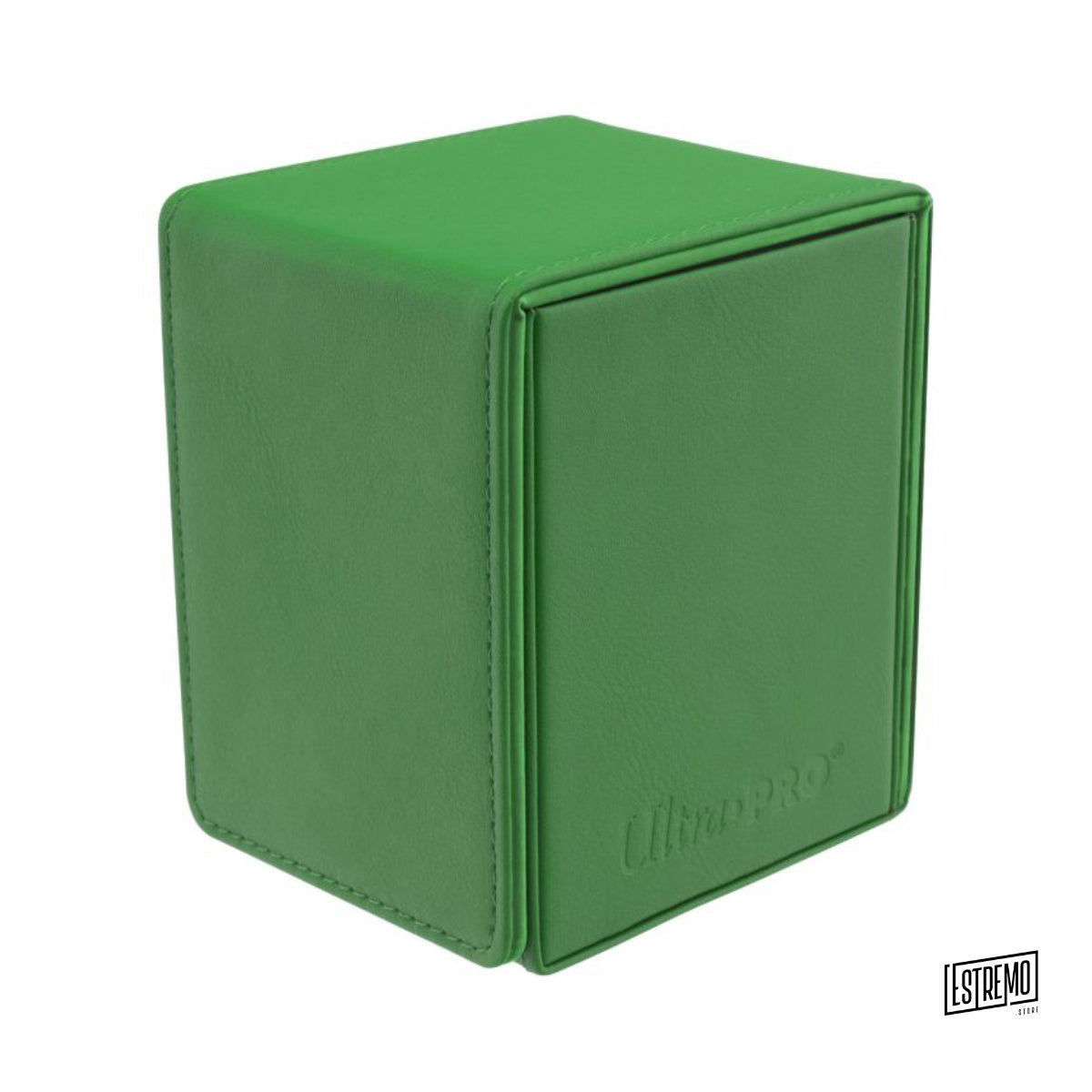 Ultra Pro Porta Mazzo In Pelle Alcove Flip Box Green 100+