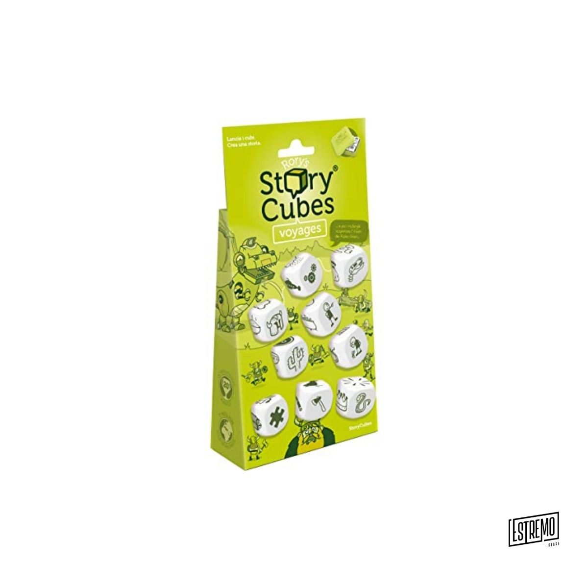 Rory'S Story Cubes Voyages Hangtab (Verde)