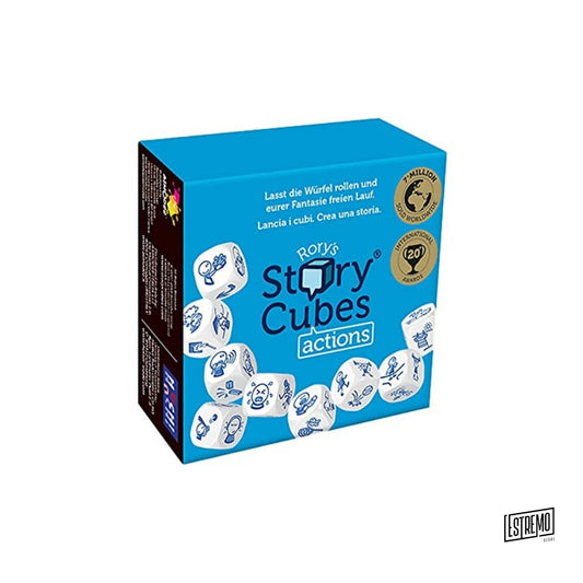 Rory'S Story Cubes Actions  (Azzurro)